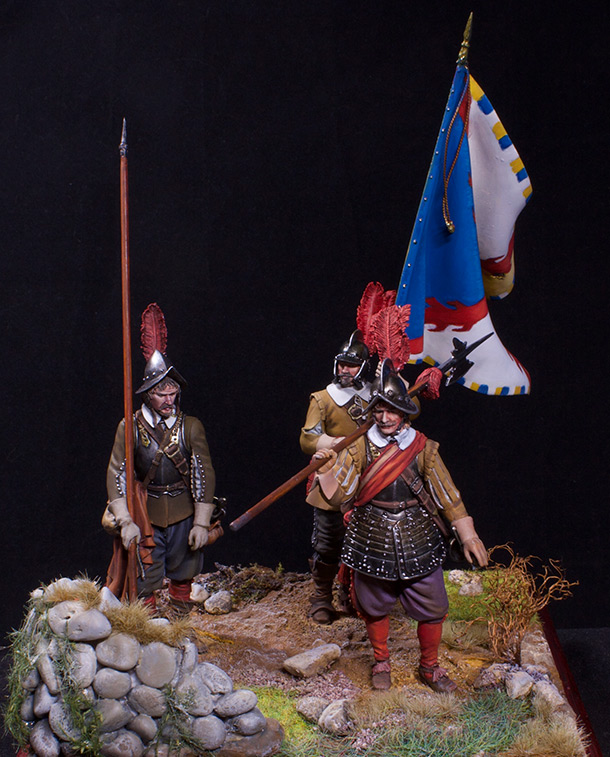 Figures: European soldiers. Thirty Years' War