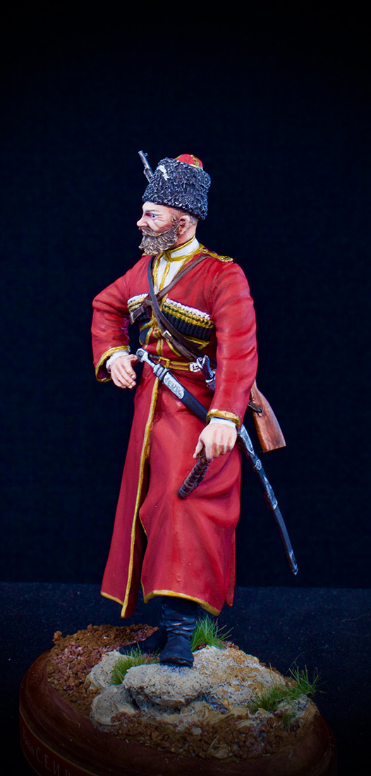 Figures: Cossack of the Emperor's convoy, photo #1