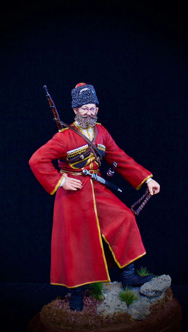 Figures: Cossack of the Emperor's convoy, photo #3