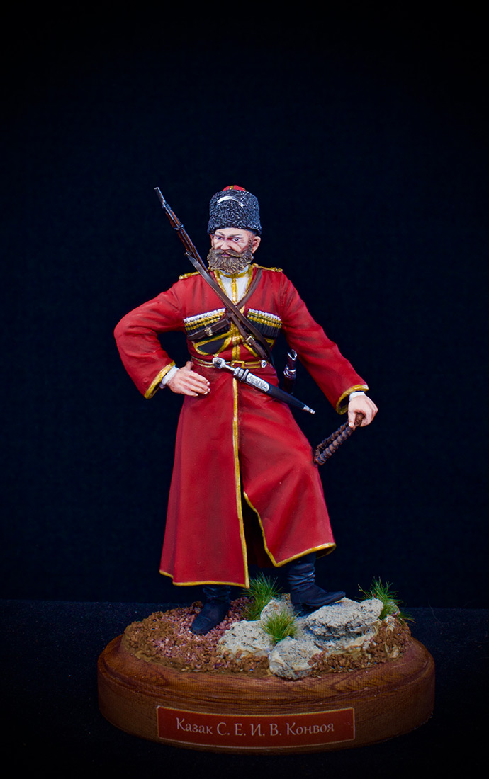 Figures: Cossack of the Emperor's convoy, photo #5