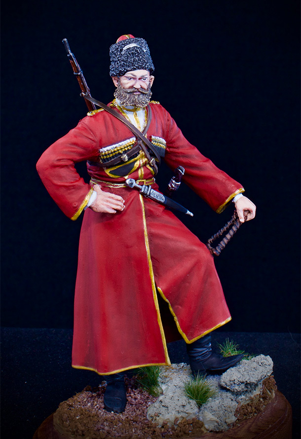 Figures: Cossack of the Emperor's convoy