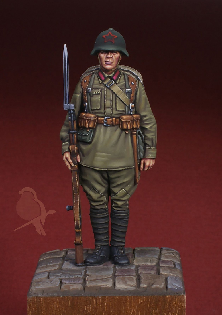 Figures: Red Army infantryman, 1939-41, photo #1