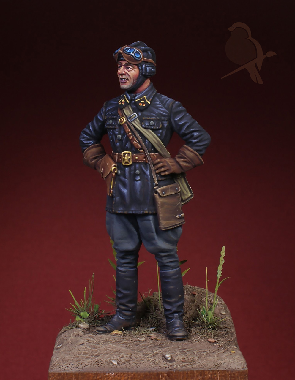 Figures: Lieutnant, Red Army armoured troops, 1939-42, photo #2