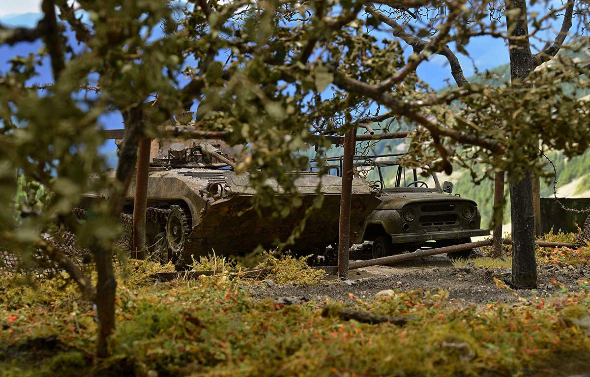 Dioramas and Vignettes: Hot August 2008: Tskhinval, August 12, photo #5