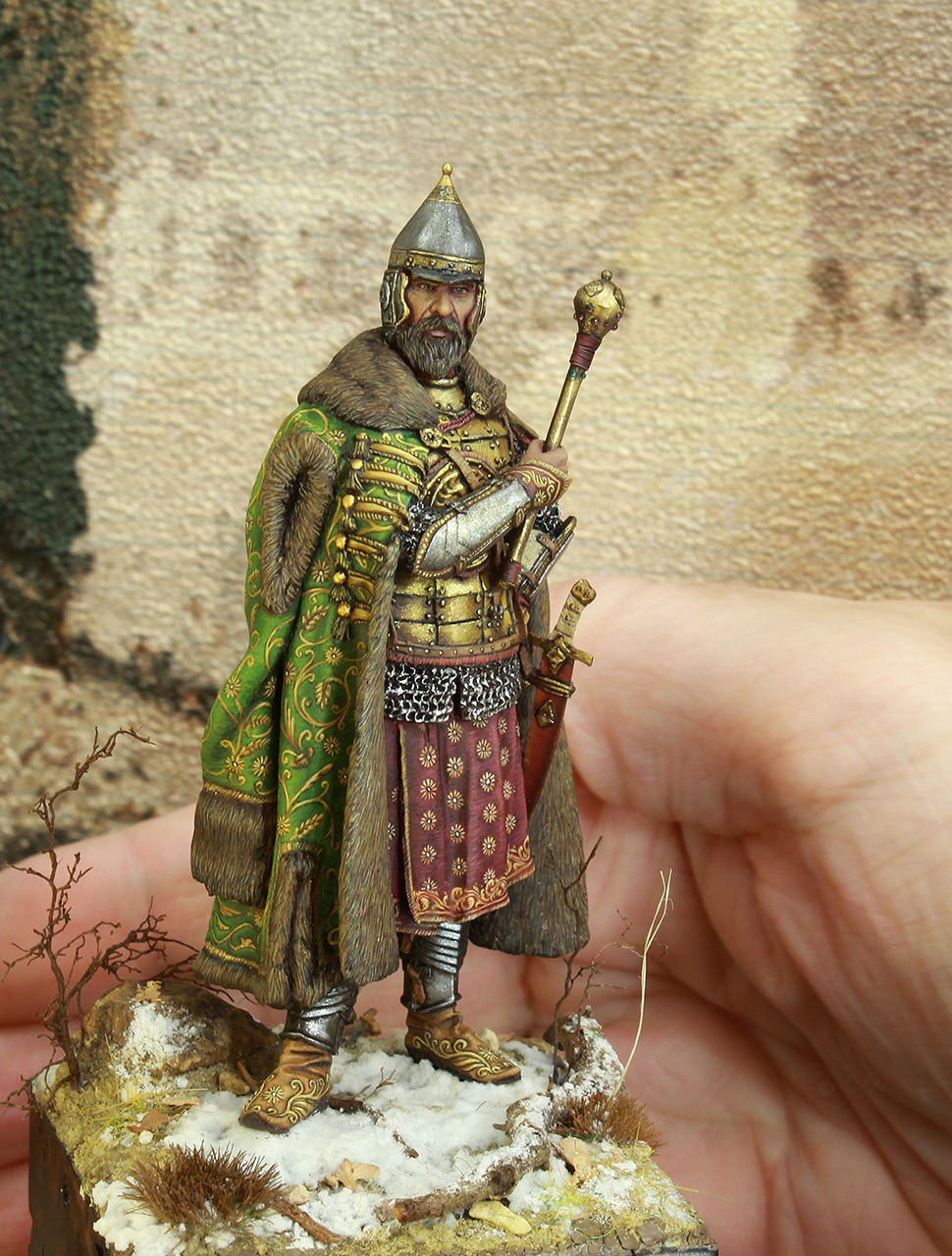 Figures: Moscow boyar warlord, 17th cent., photo #8