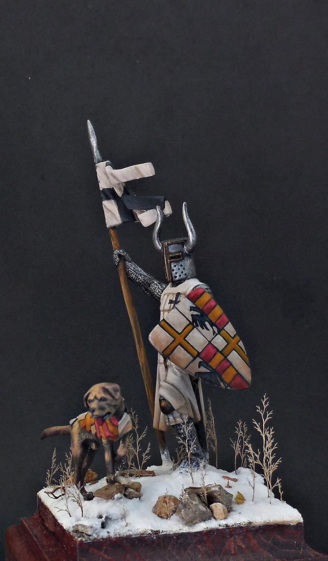 Figures: Teutonic knight, 12th AD, photo #4