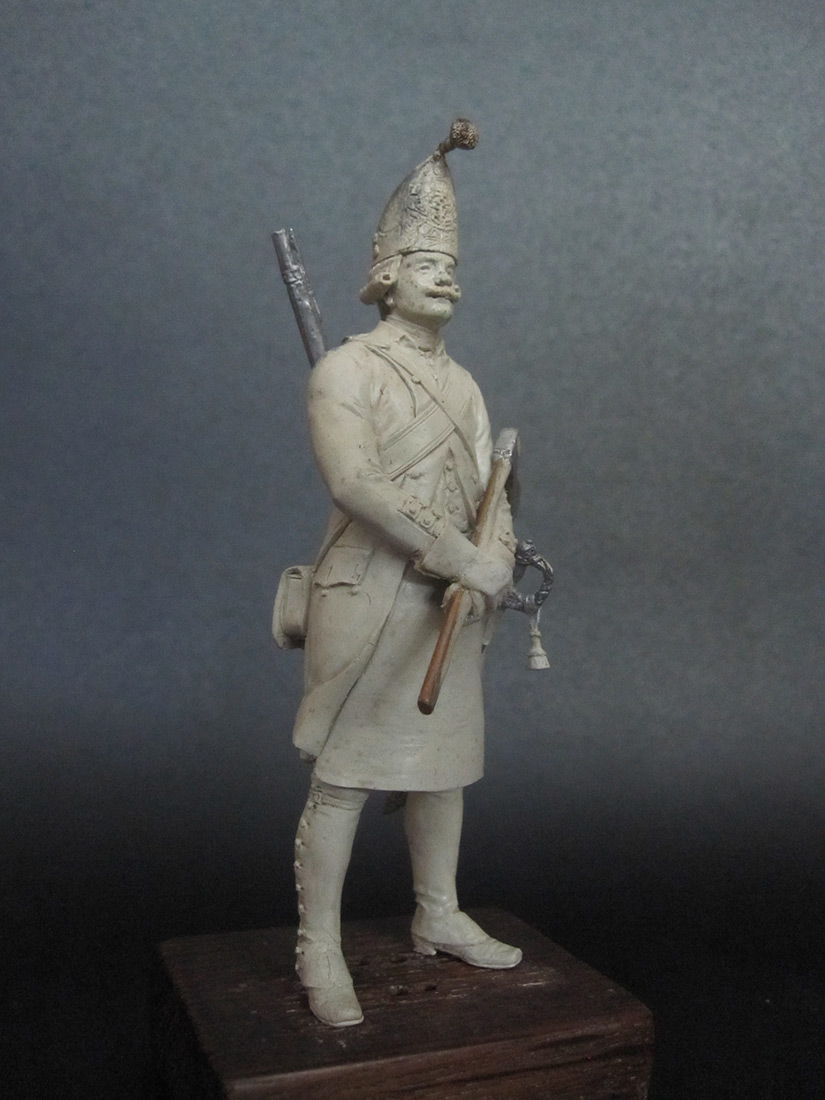 Sculpture: Labourer, Grenadier regt, 1797-1801, photo #1