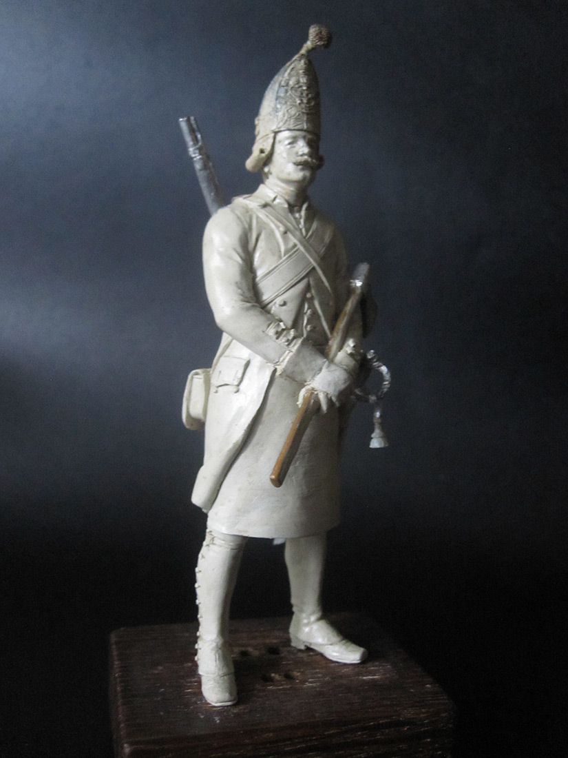 Sculpture: Labourer, Grenadier regt, 1797-1801, photo #5