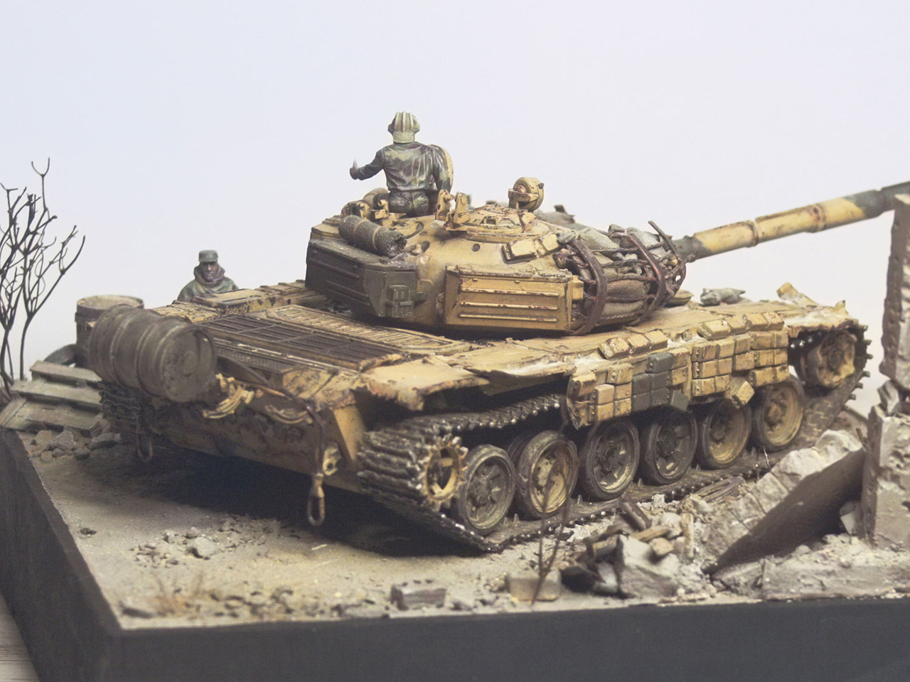Dioramas and Vignettes: T-72B, Syria, 2011, photo #3