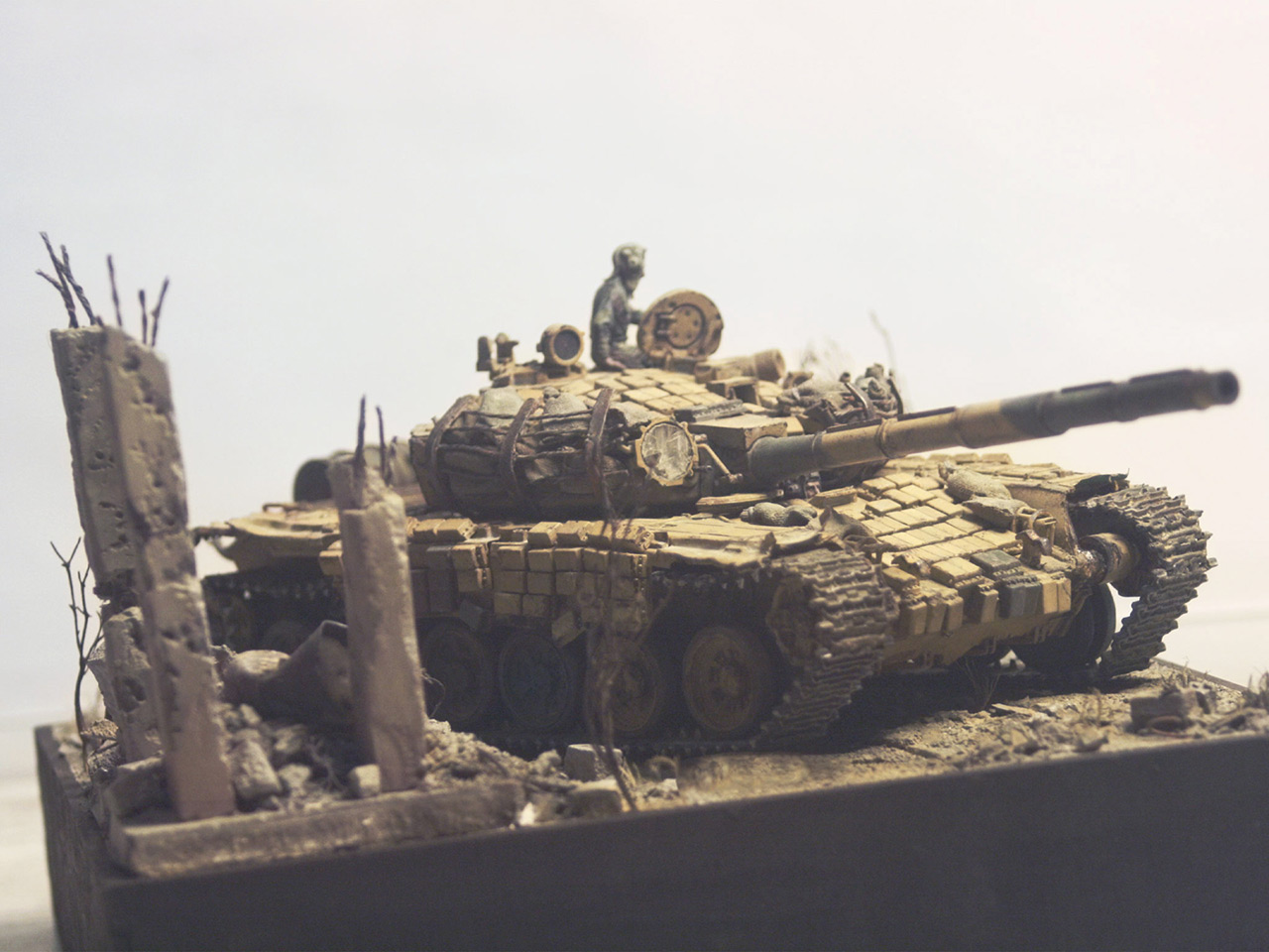 Dioramas and Vignettes: T-72B, Syria, 2011, photo #5