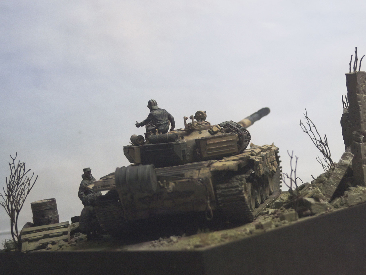 Dioramas and Vignettes: T-72B, Syria, 2011, photo #8