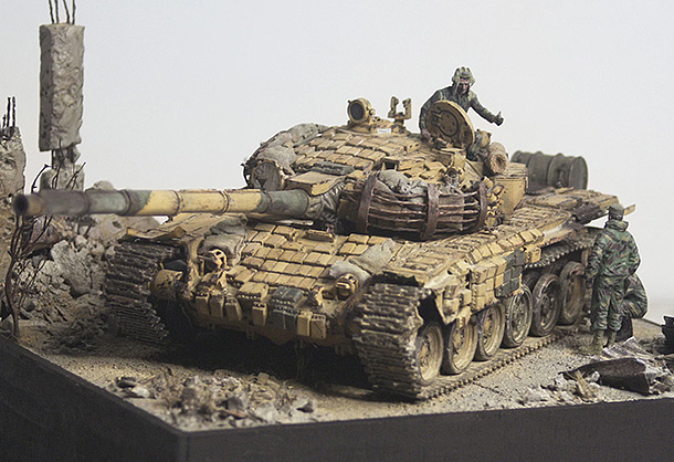Dioramas and Vignettes: T-72B, Syria, 2011