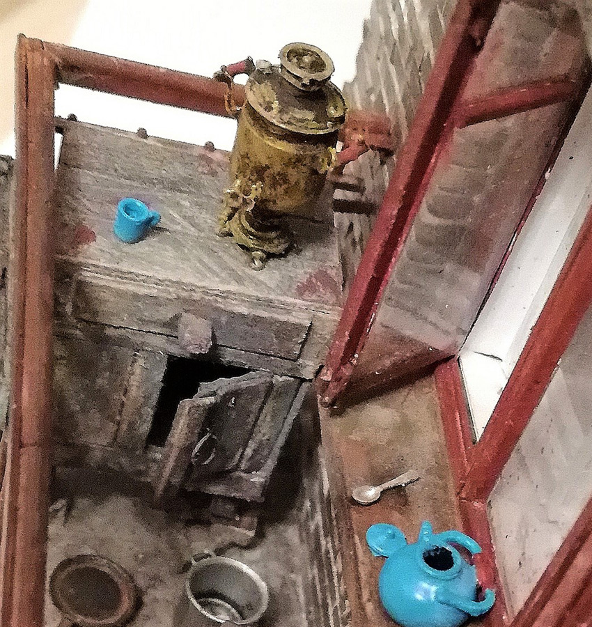 Dioramas and Vignettes: Old roof in the spring, photo #31