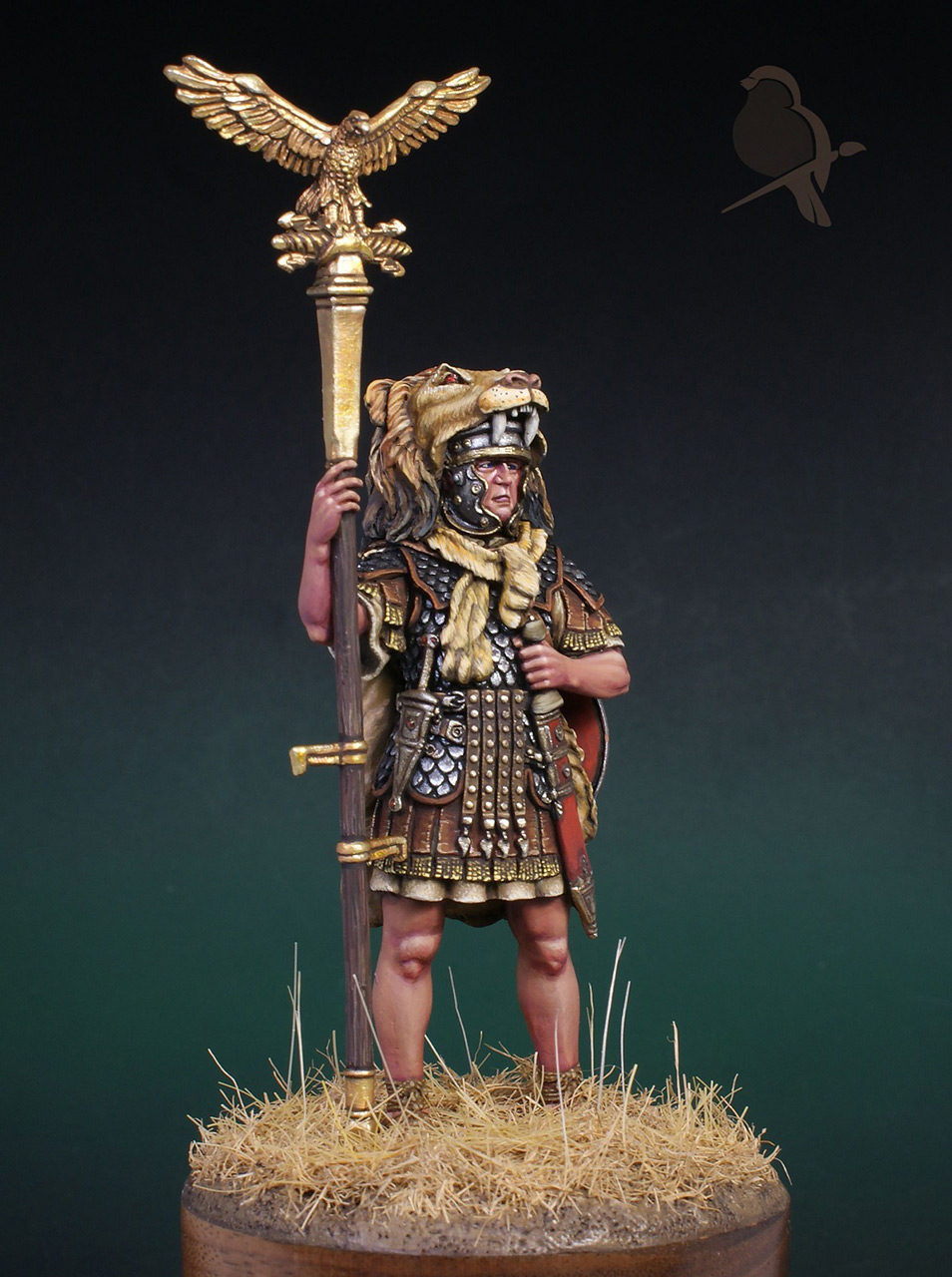 Figures: Roman legion aquilifer, I-II AD, photo #2