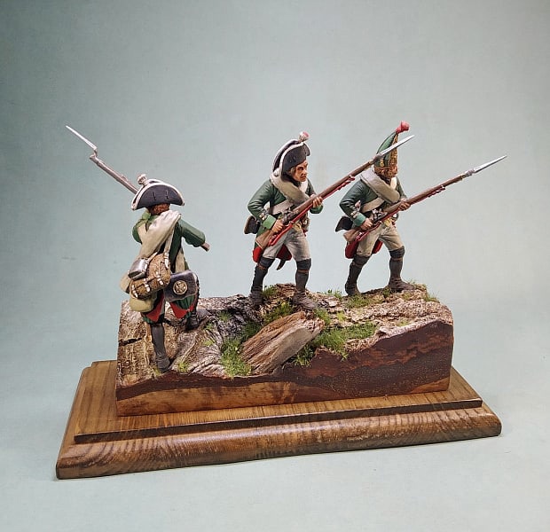 Dioramas and Vignettes: Russians in Switzerland. Suvorov's campaign, 1799, photo #4