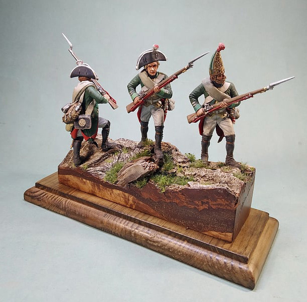 Dioramas and Vignettes: Russians in Switzerland. Suvorov's campaign, 1799