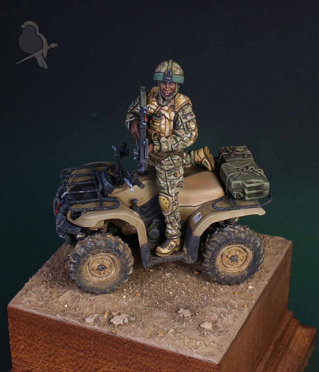 Dioramas and Vignettes: Yamaha Grizzly 450, photo #9
