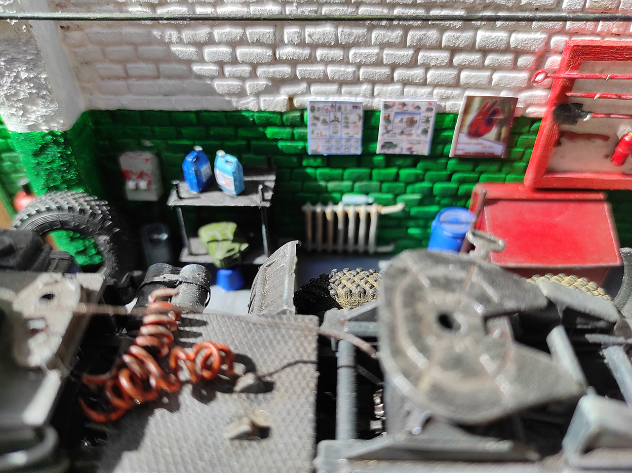 Dioramas and Vignettes: In the garage, photo #14