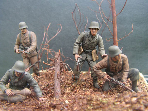 Dioramas and Vignettes: German Panzergrenadiers
