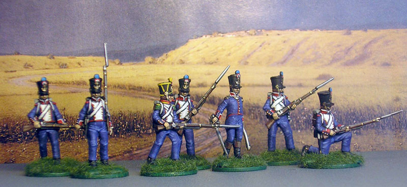 Фигурки: Французкая линейная пехота , 1814 г., фото #1