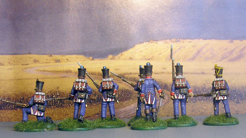 Фигурки: Французкая линейная пехота , 1814 г., фото #2