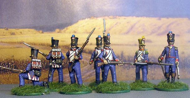 Figures: French Line Infantry, 1814