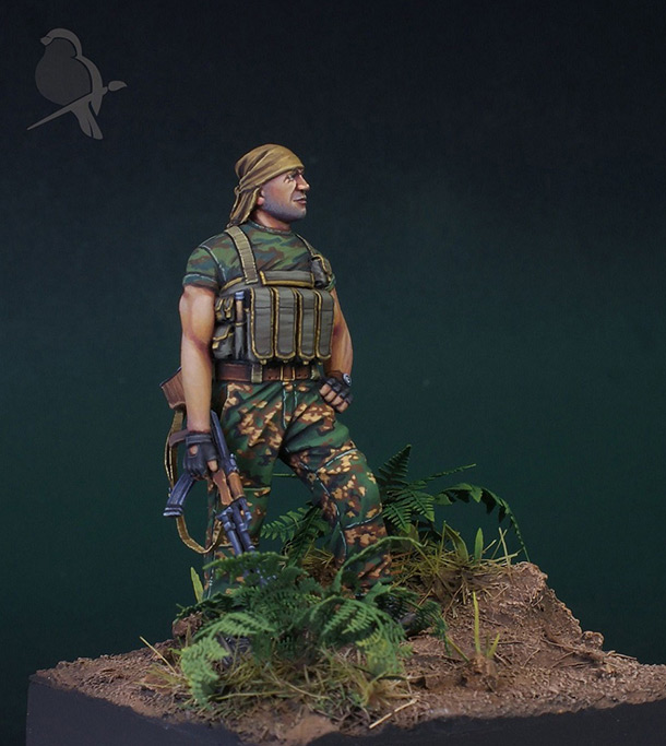 Figures: FSB special forces trooper