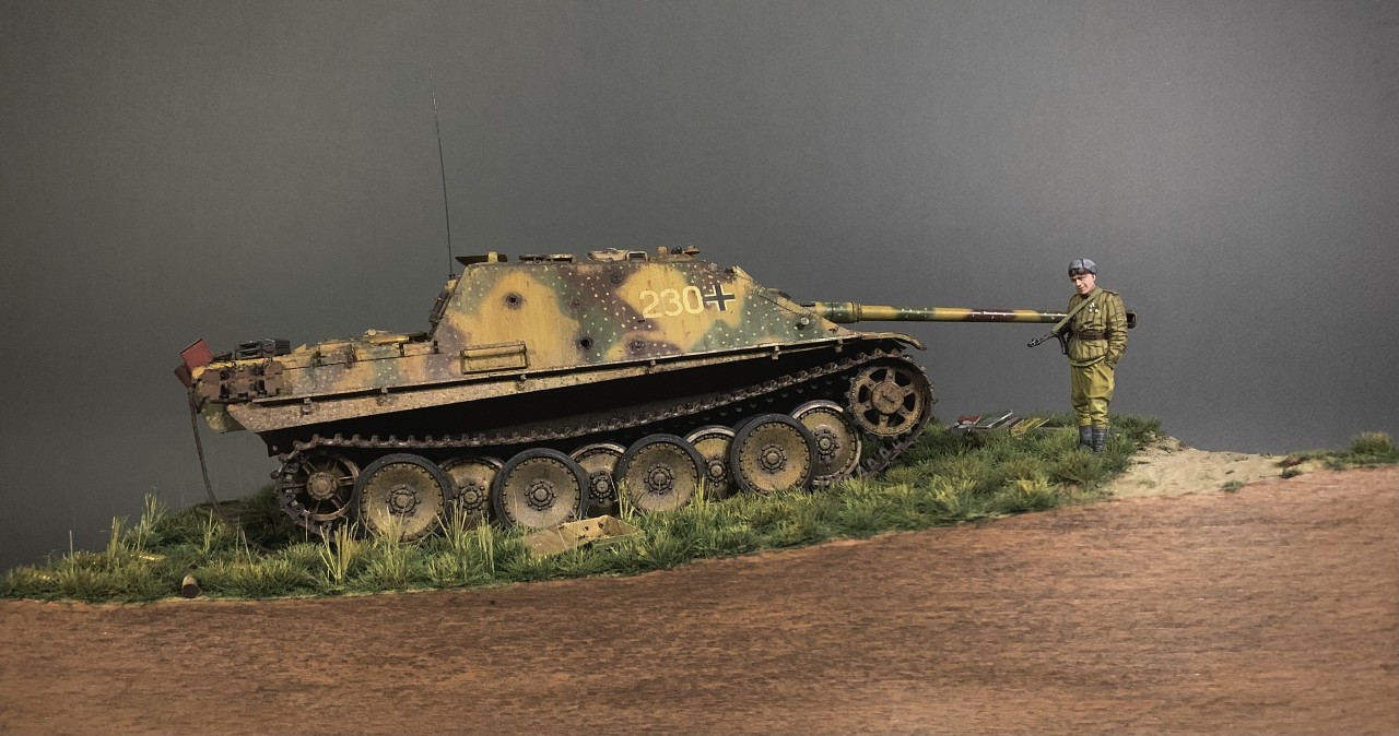 Диорамы и виньетки: Jagdpanther G2 Sd.Kfz. 173, фото #3