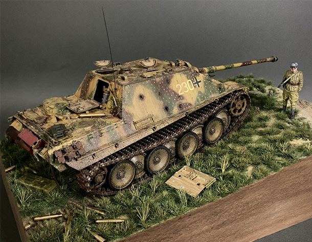 Диорамы и виньетки: Jagdpanther G2 Sd.Kfz. 173