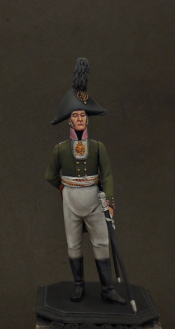 Figures: Infantry officer, 1805, photo #1