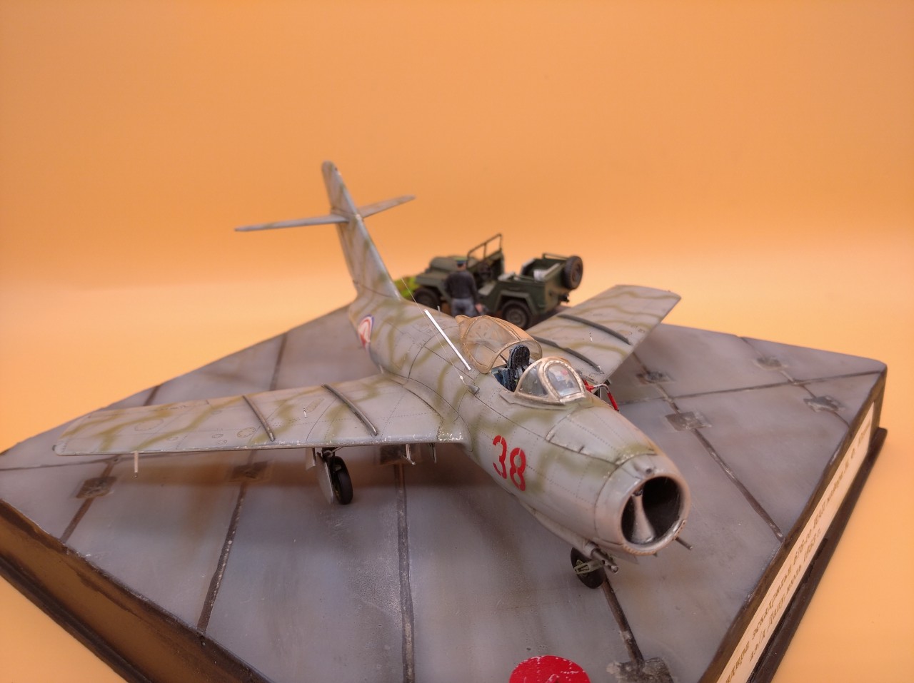 Dioramas and Vignettes: MiG-15bis, Major M.F.Yudin, photo #2