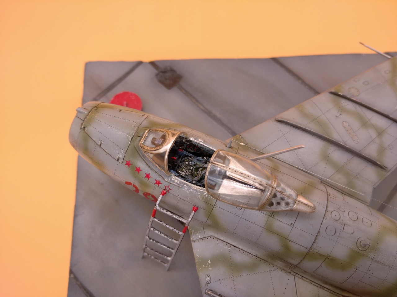 Dioramas and Vignettes: MiG-15bis, Major M.F.Yudin, photo #7