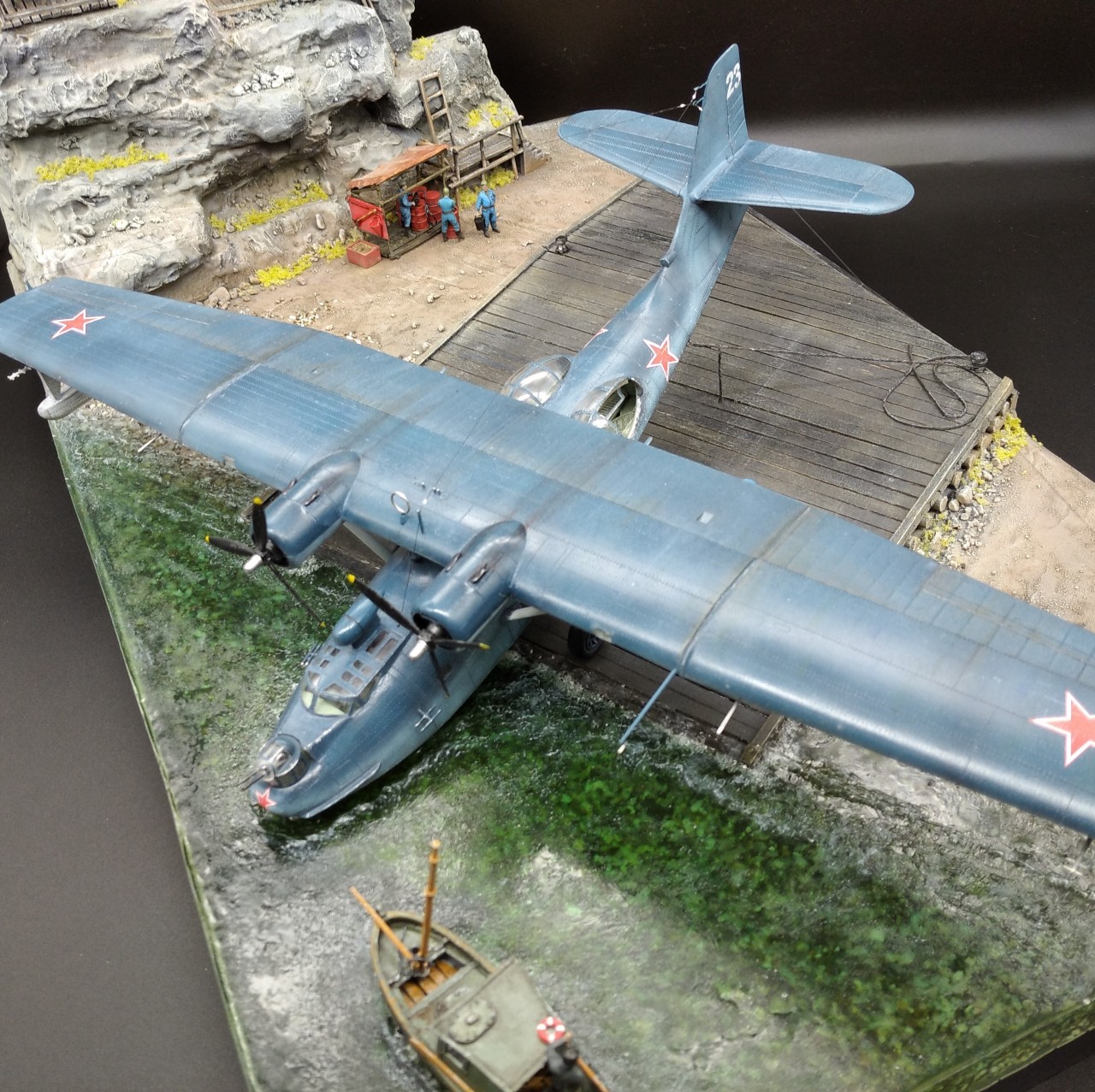 Dioramas and Vignettes: Tireless Catalina at Soviet service, photo #1