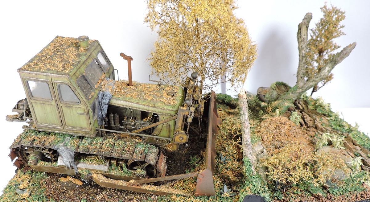Dioramas and Vignettes: T-100M tractor, photo #5