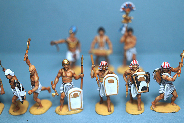 Фигурки: Древнеегипетская пехота