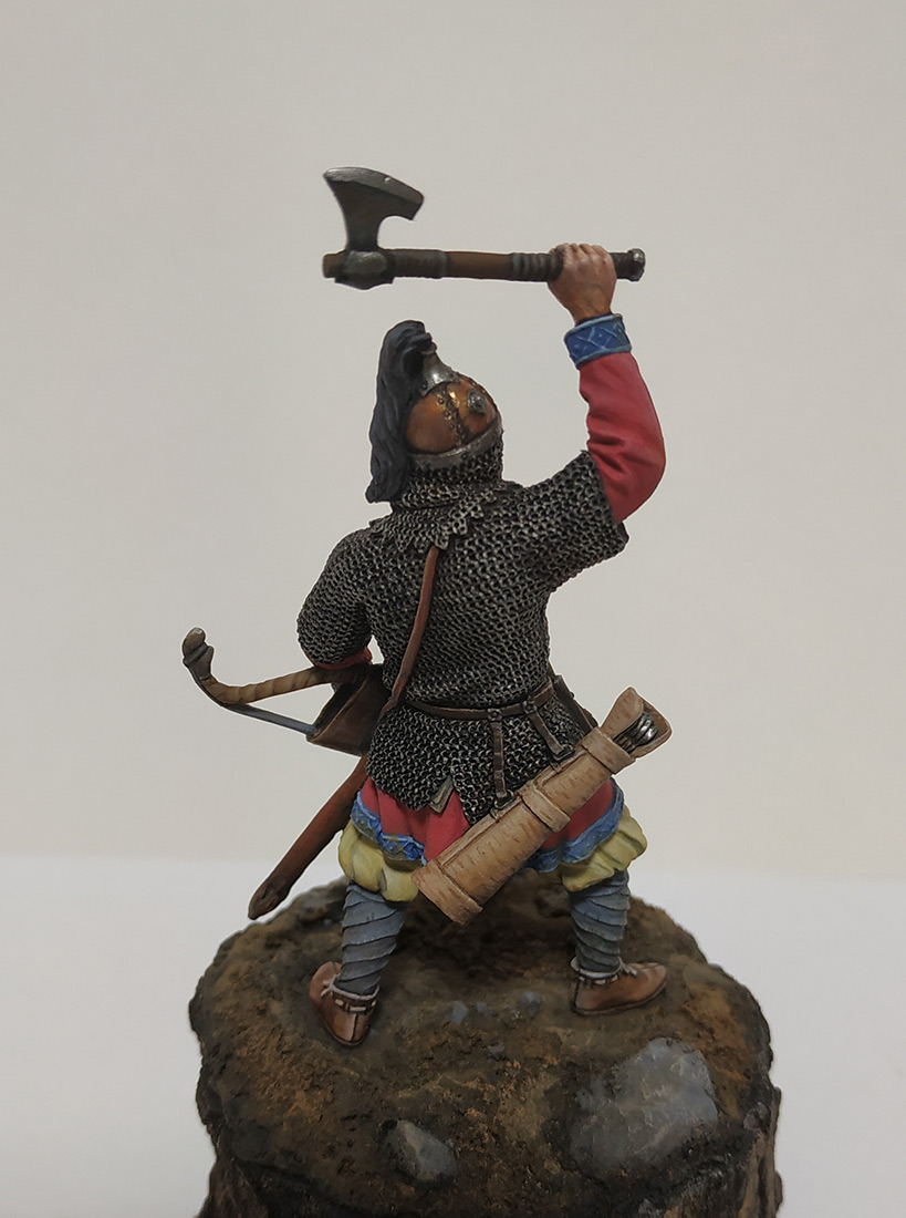 Figures: Russian warrior, 10th AD, photo #5