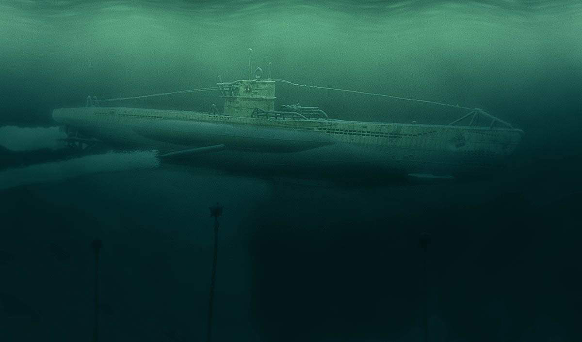 Dioramas and Vignettes: U-Boot Type VIIC. Underwater warfare, photo #11
