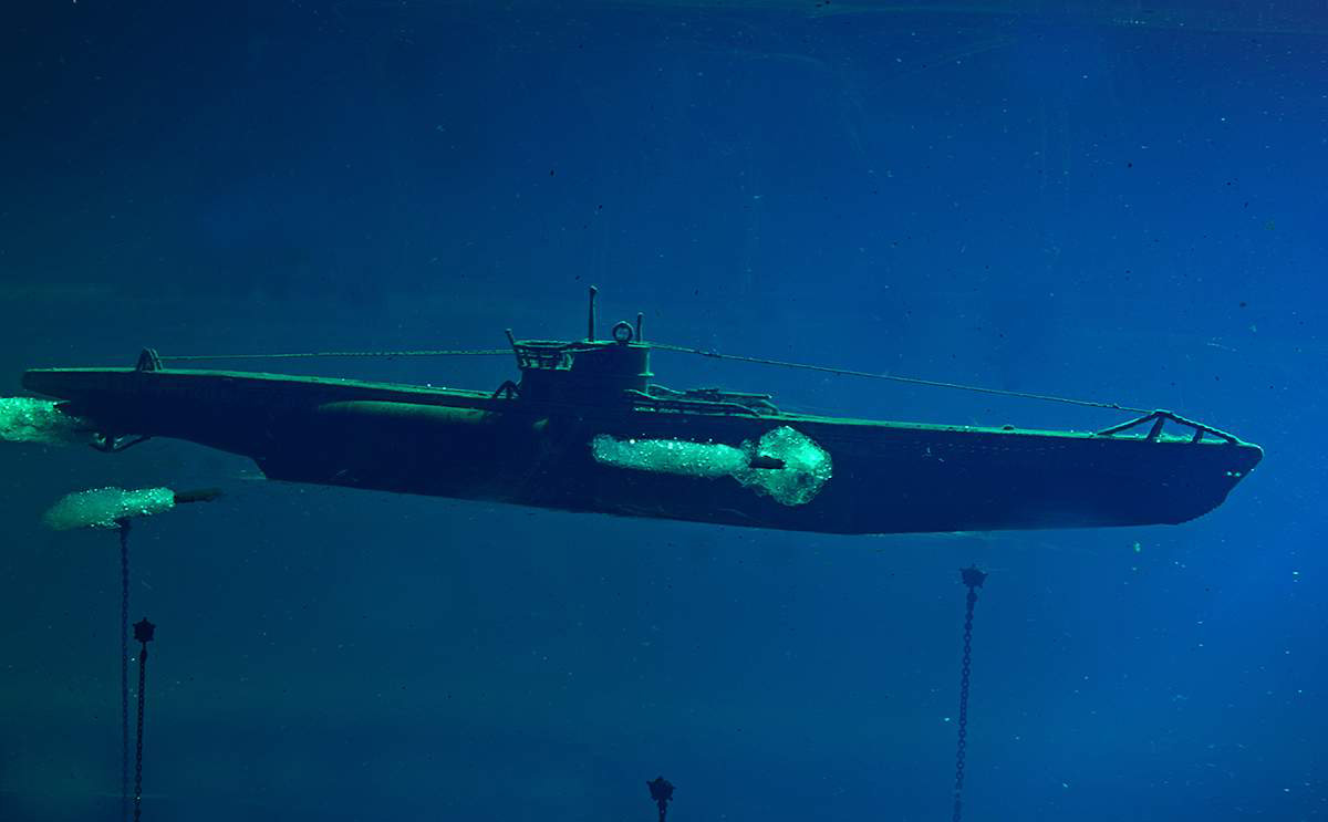 Dioramas and Vignettes: U-Boot Type VIIC. Underwater warfare, photo #12