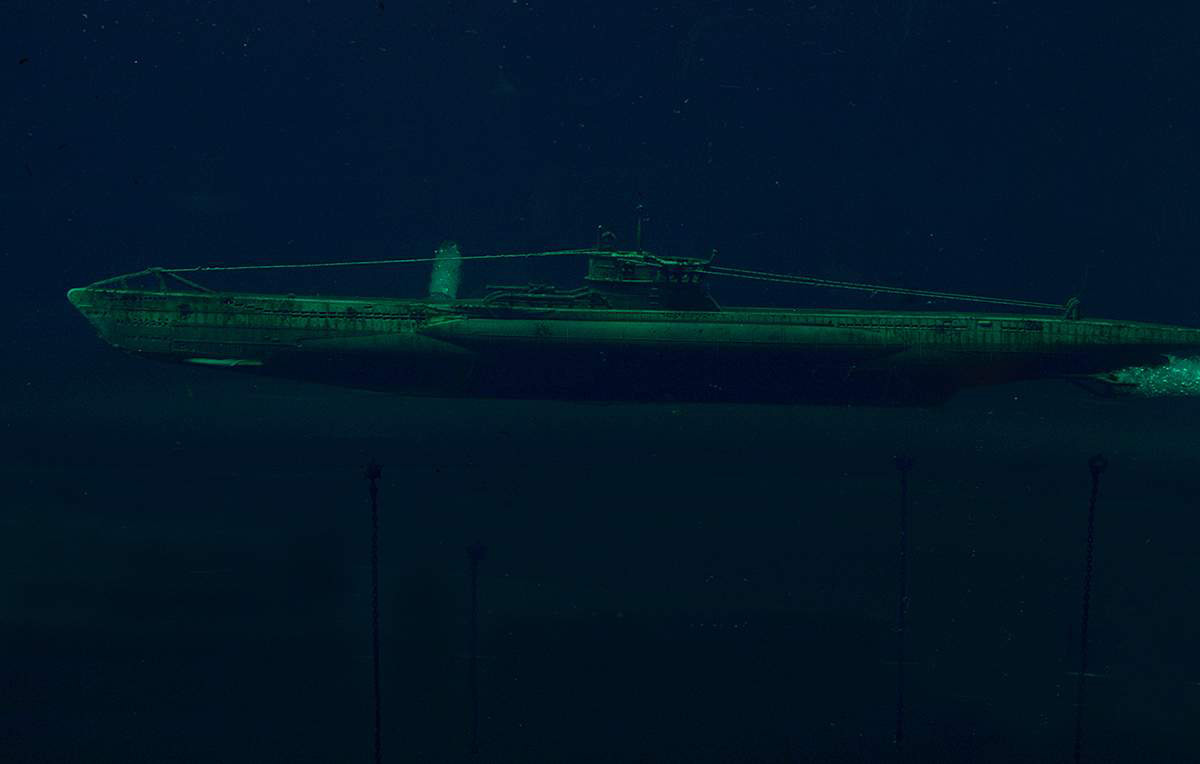 Dioramas and Vignettes: U-Boot Type VIIC. Underwater warfare, photo #16