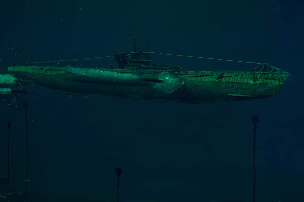 Dioramas and Vignettes: U-Boot Type VIIC. Underwater warfare, photo #22