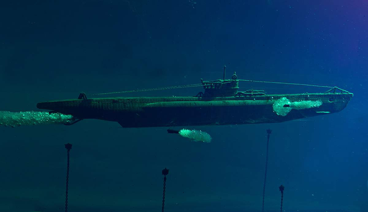 Dioramas and Vignettes: U-Boot Type VIIC. Underwater warfare, photo #24