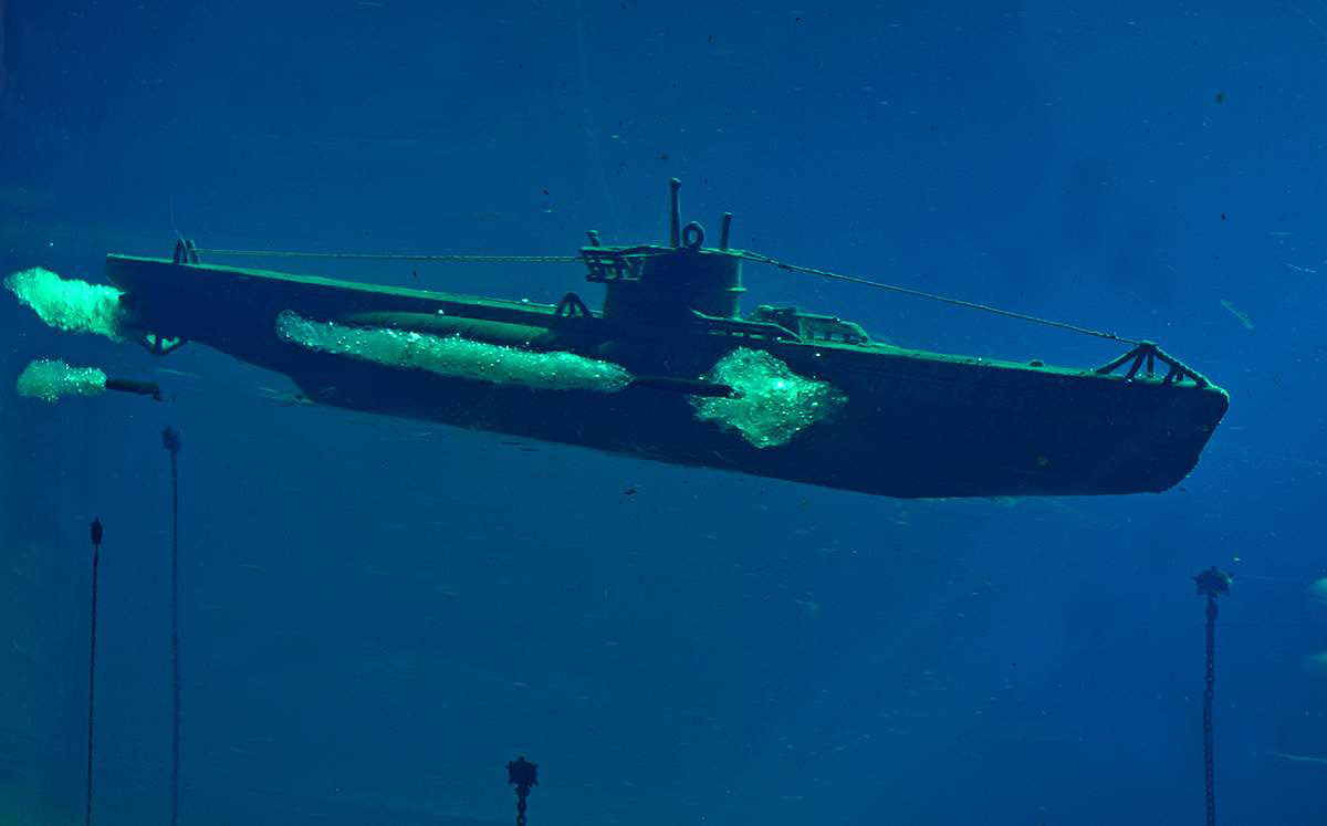 Dioramas and Vignettes: U-Boot Type VIIC. Underwater warfare, photo #26