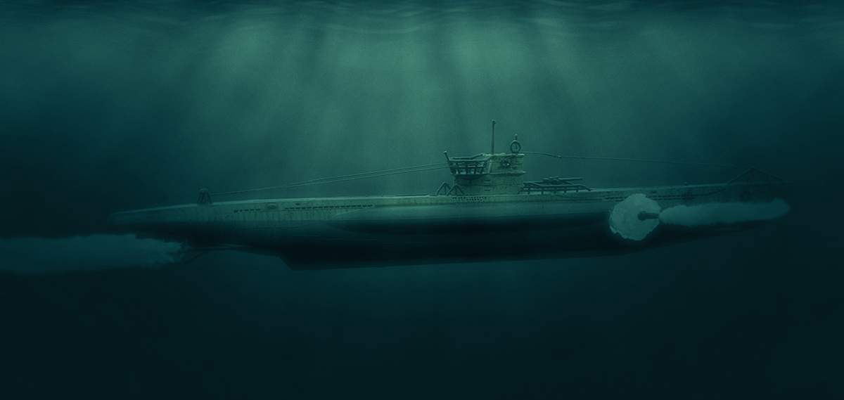 Диорамы и виньетки: U-Boot Type VIIC. Подводная война., фото #27