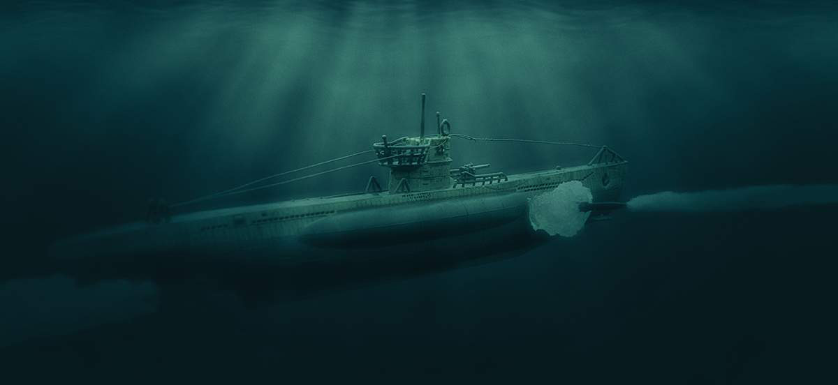 Dioramas and Vignettes: U-Boot Type VIIC. Underwater warfare, photo #29