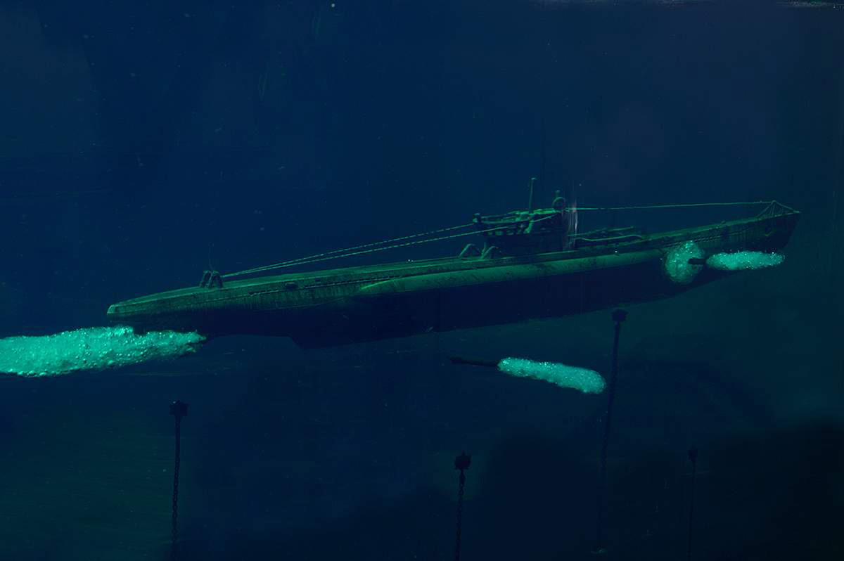Dioramas and Vignettes: U-Boot Type VIIC. Underwater warfare, photo #3