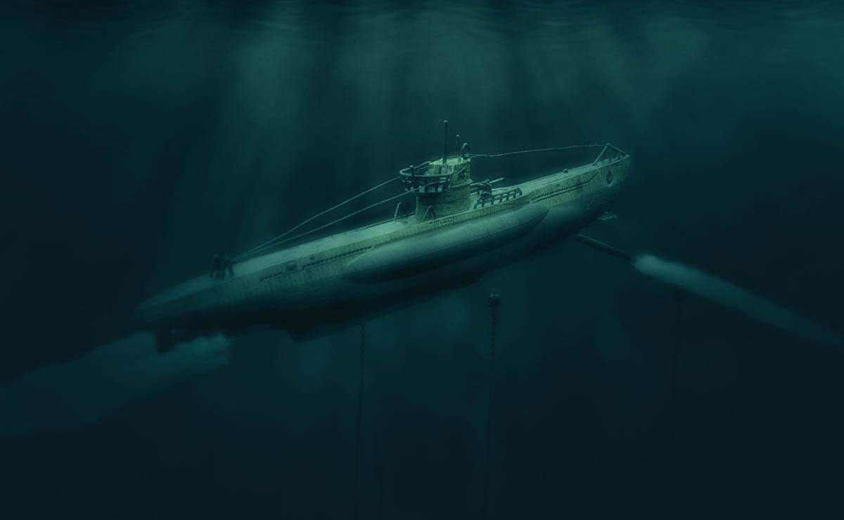 Диорамы и виньетки: U-Boot Type VIIC. Подводная война., фото #6