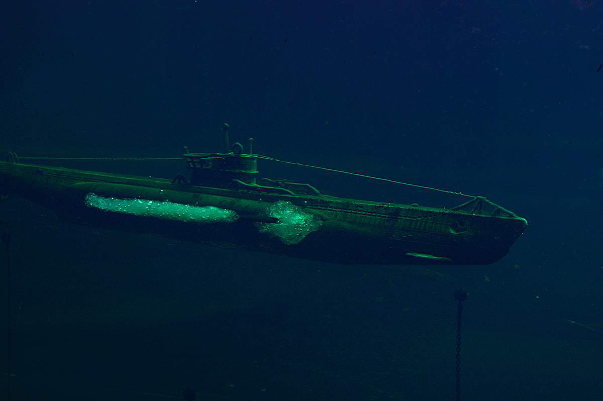 Dioramas and Vignettes: U-Boot Type VIIC. Underwater warfare, photo #7