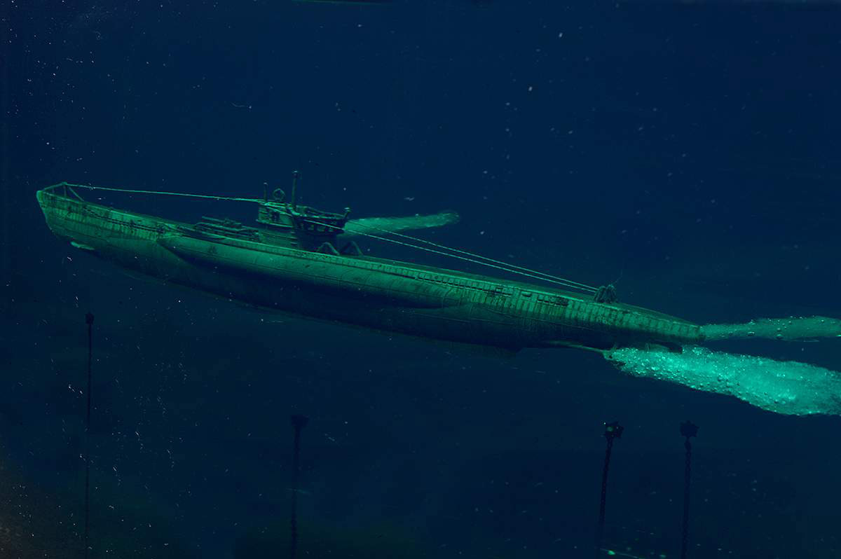 Dioramas and Vignettes: U-Boot Type VIIC. Underwater warfare, photo #9
