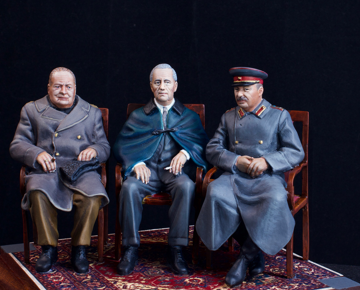 Диорамы и виньетки: Ялтинская конференция союзных держав, фото #3
