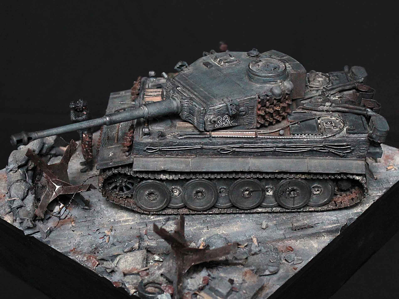 Диорамы и виньетки: T-VI «Тигр», фото #12